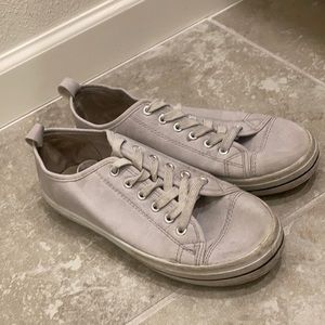 Gray shoes